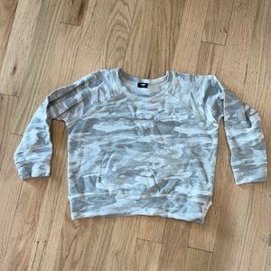 Monrow mini crew neck sweatshirt